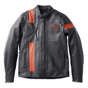 Harley-Davidson Hwy-100 Men's Waterproof Leather Jacket
