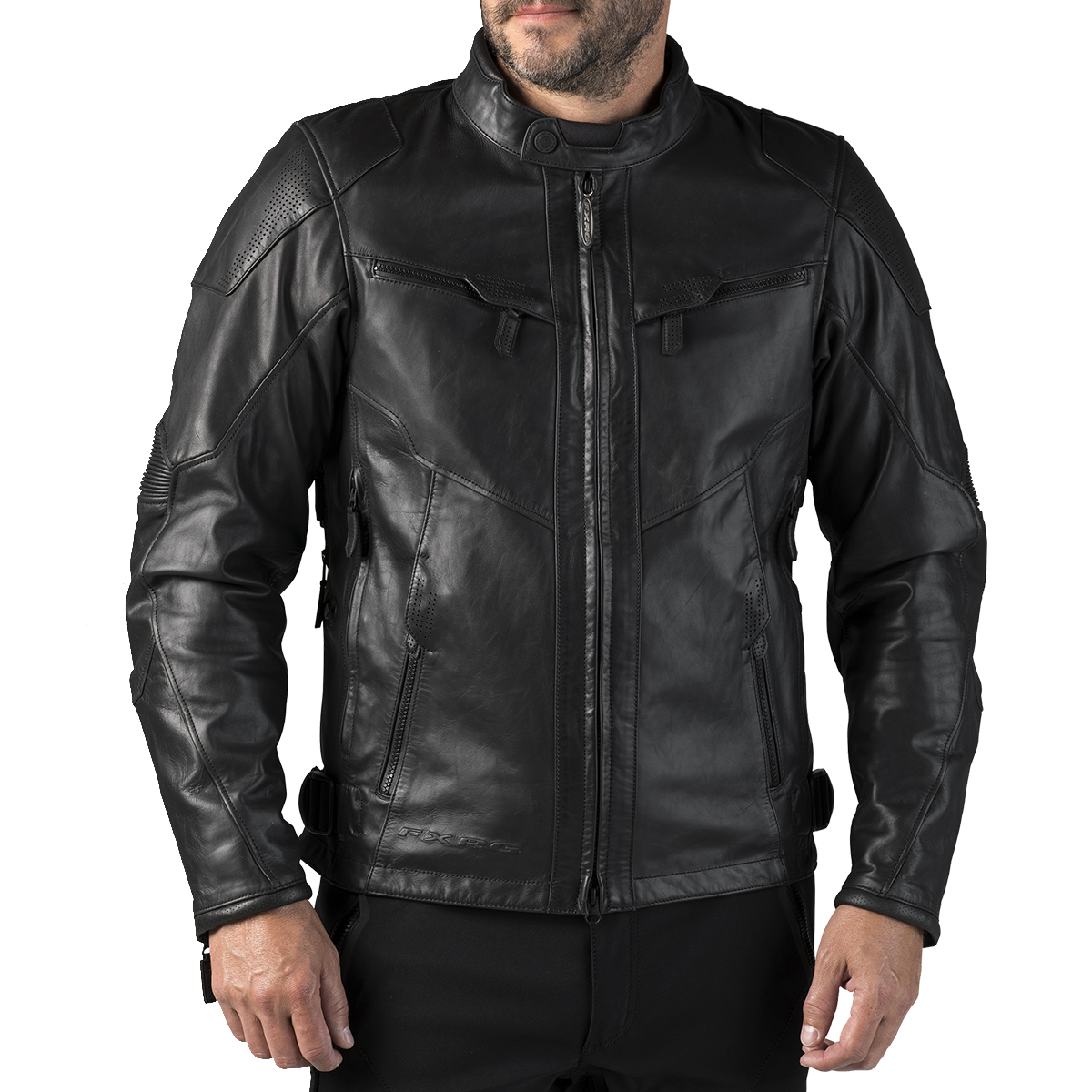 Harley-Davidson FXRG Triple Vent System Men's Waterproof Leather Jacket