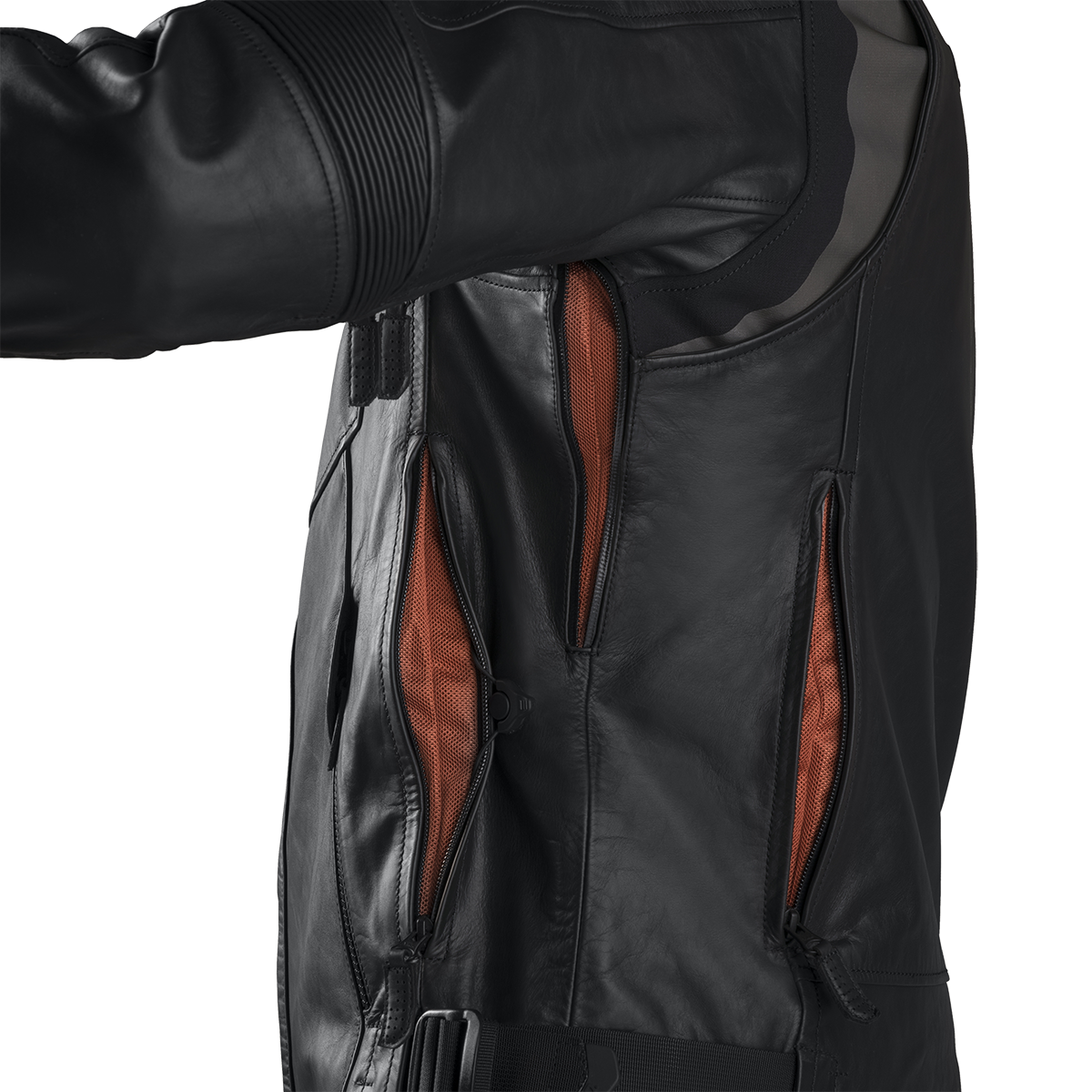 Men's passing link 2025 triple vent leather jacket