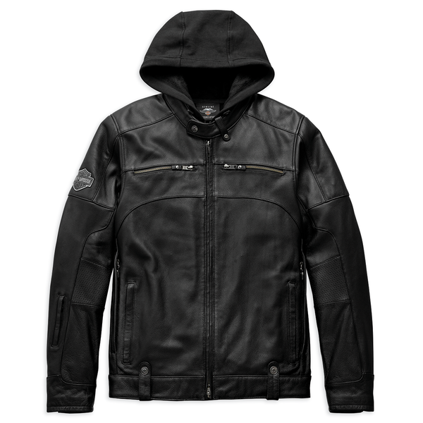 Harley 3 in 1 leather outlet jacket