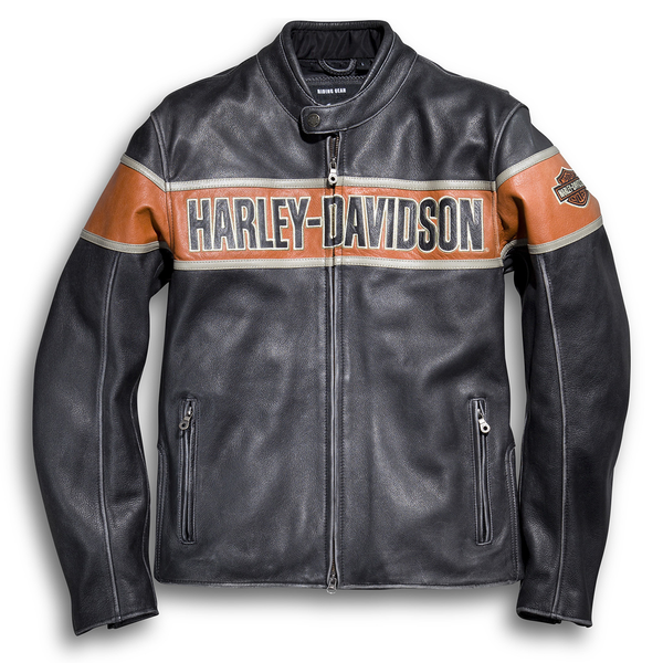 Harley-Davidson Victory Lane Men's Leather Jacket - 98057-13VM