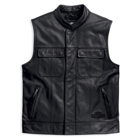 Harley-Davidson Foster Men's Leather Vest