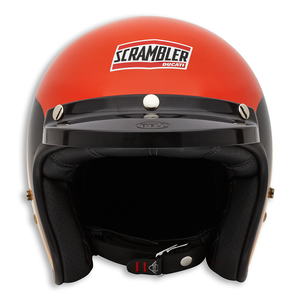Ducati Scrambler Orange Track Open-face Helmet