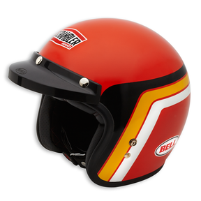 Ducati Scrambler Orange Track Open-face Helmet