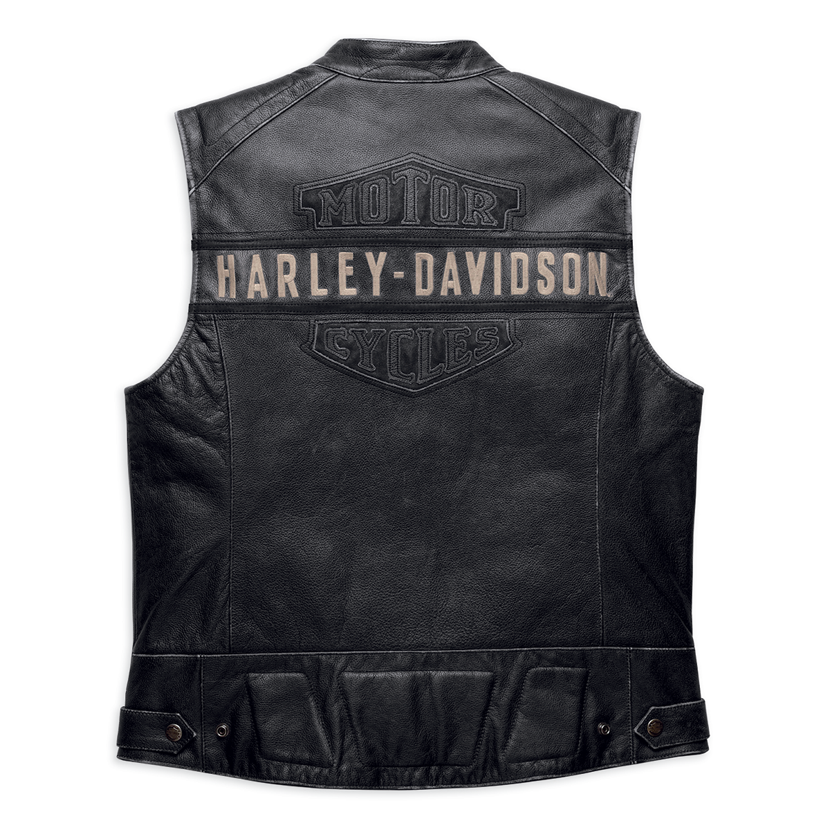 Harley-Davidson Passing Link Men's Leather Vest