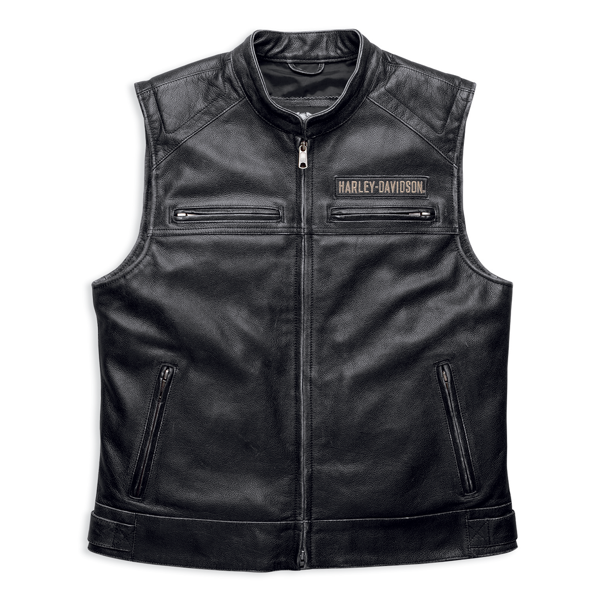 Harley-Davidson Passing Link Men's Leather Vest