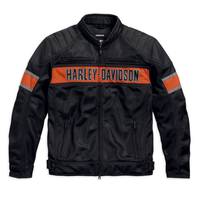 Harley-Davidson Trenton Men's Mesh Riding Jacket