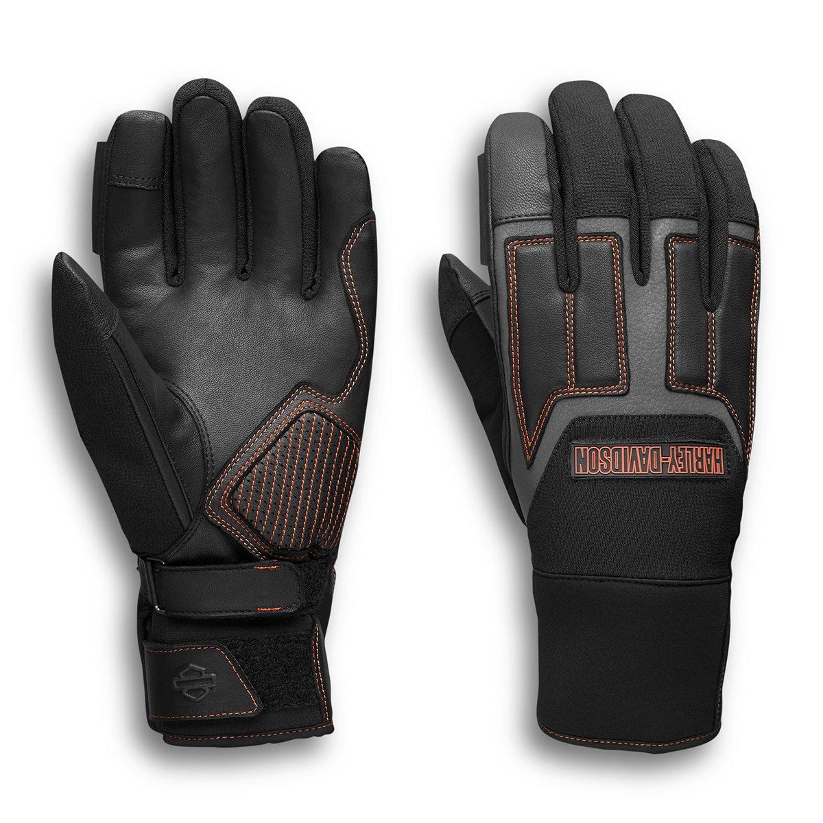 Harley-Davidson Vanocker Men's Under Cuff Gauntlet Gloves