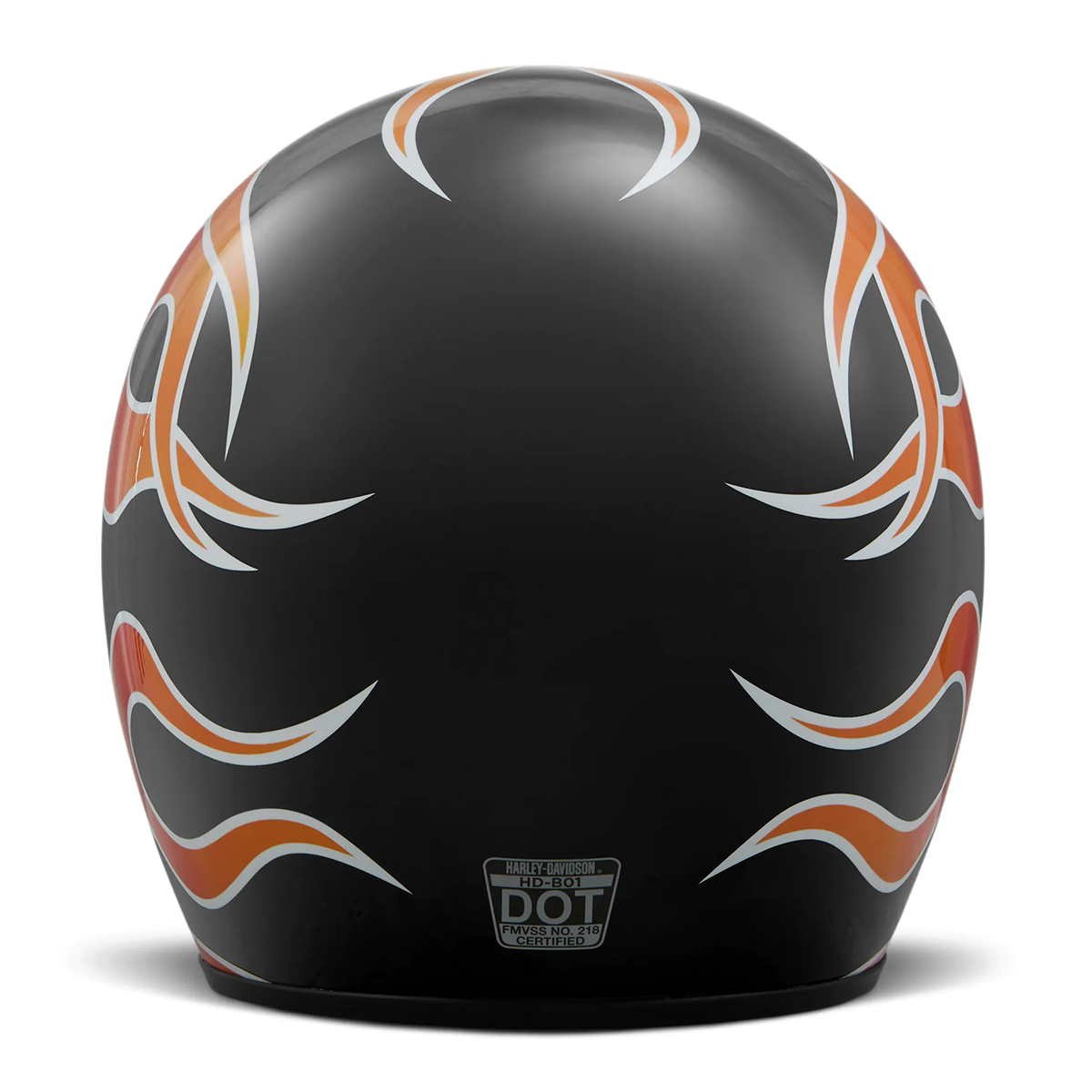 Harley-Davidson Retro Flame 3/4 Helmet