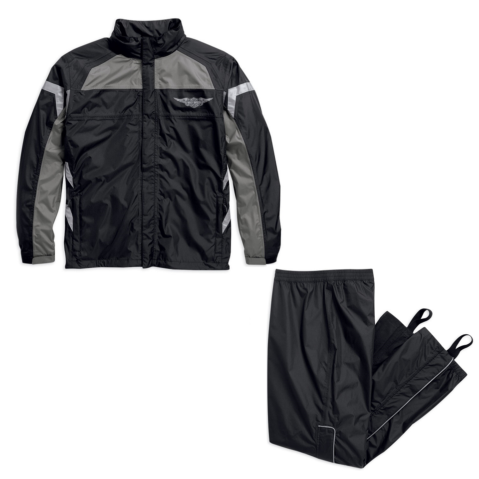 Harley-Davidson Full Speed Men's Reflective Rain Suit