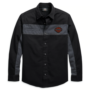Harley-Davidson Copperblock Men's Long Sleeve Shirt