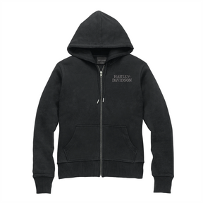 Harley-Davidson Special Skull Women's Zip Front Hoodie - 99096-22VW Harley-Davidson Special Skull Women's Zip Front Hoodie - 99096-22VW