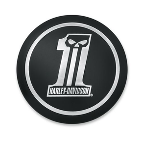 Harley-Davidson Dark Custom Logo Fuel Cap Medallion 99688-10