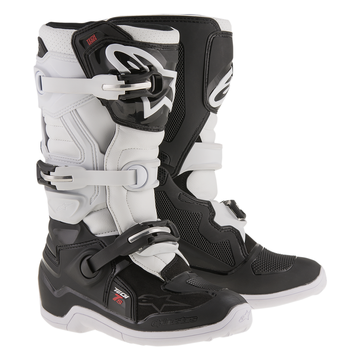 Alpinestars Tech 7S Youth Off Road Boots Black/White