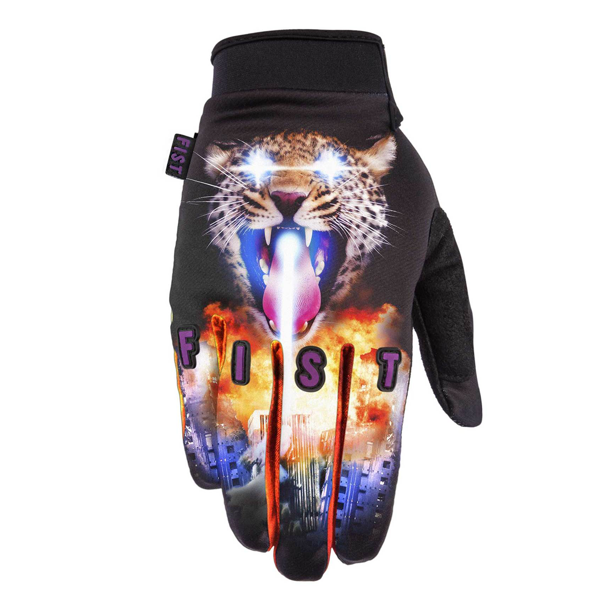 Fist Lazer Leopard Gloves