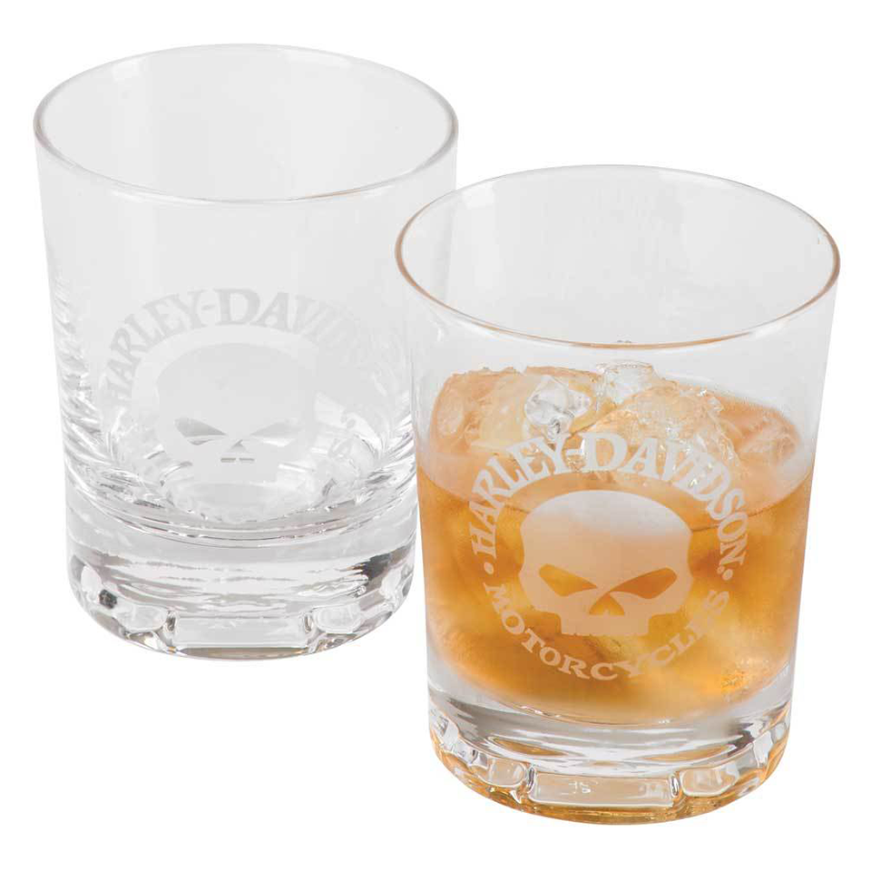 Harley-Davidson Willie G Skull Tumbler Set