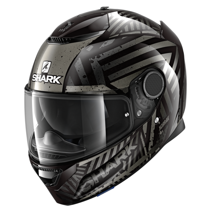 Shark spartan carbon deals black