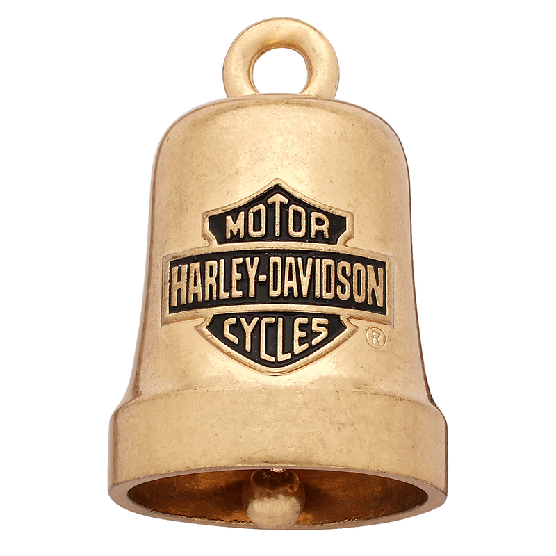 Harley-Davidson Bar & Shield Gold Ride Bell