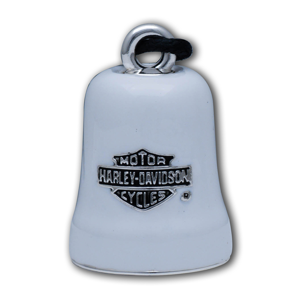Harley-Davidson White Bar & Shield Ride Bell