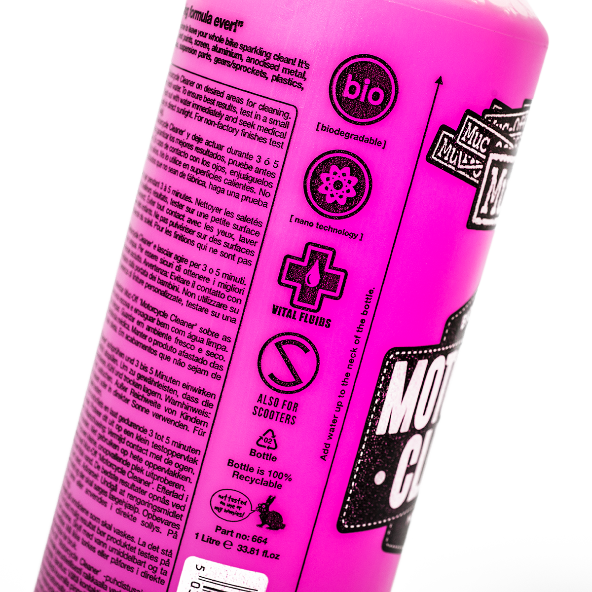 Muc-Off Nano Tech Motorcycle Cleaner