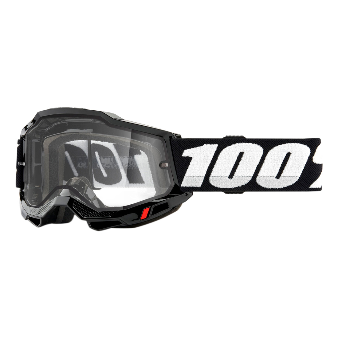 100% ACCURI2 Black Enduro Moto Goggle