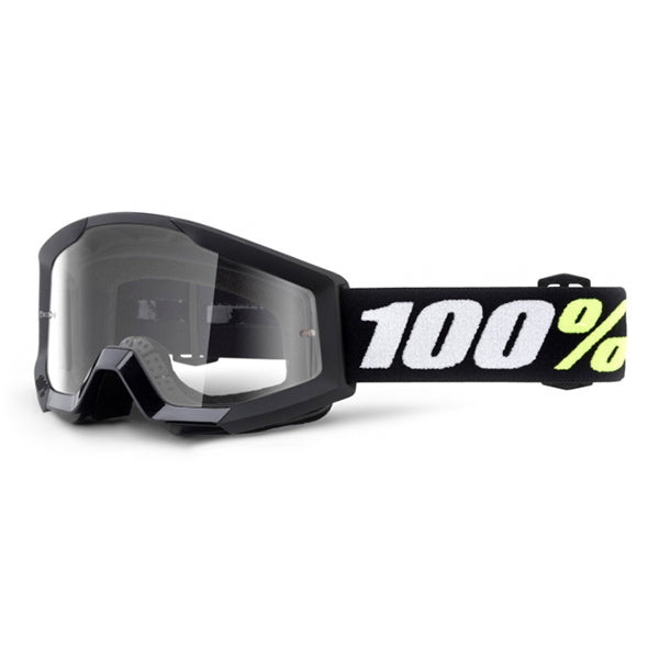 100% STRATA2 Mini Black Goggle