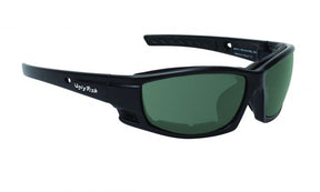 Ugly Fish Rocket Polarised Motorcycle Sunglasses RSP404 - Black Frame/Smoke Lens